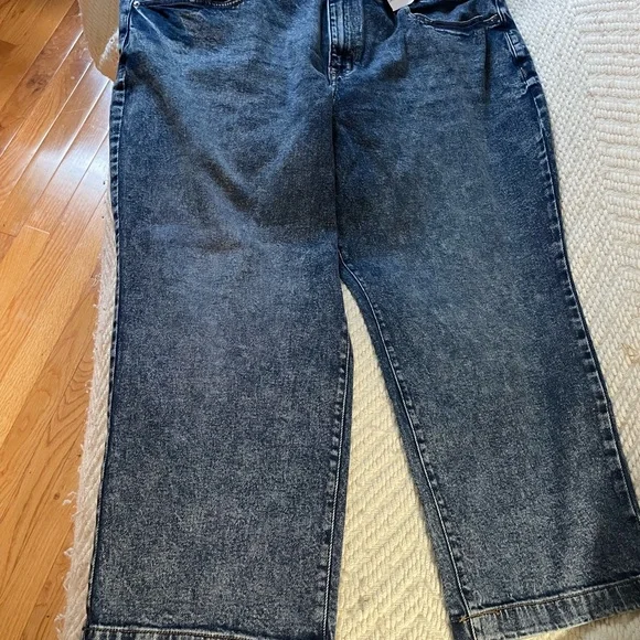 Lane Bryant Signature Fit Slim Straight Ankle Short Mid-Rise Jeans - Picture 2 of 6